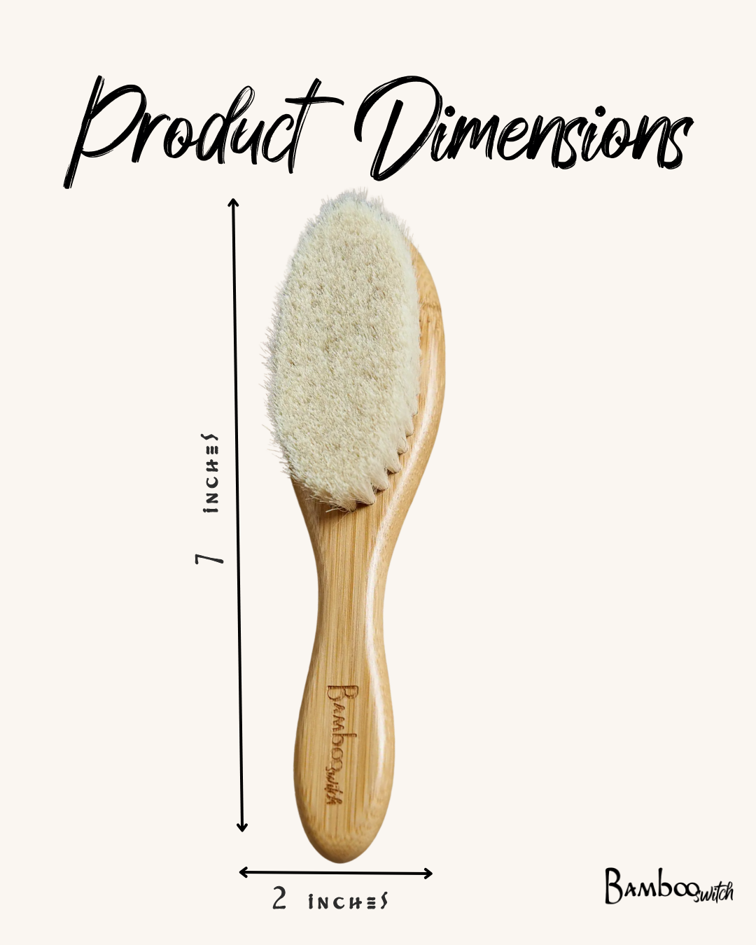 Bamboo Switch — Bamboo Baby Hairbrush