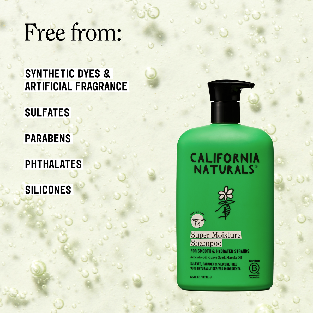 California Naturals — Super Moisture Shampoo