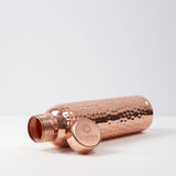 CopperCulture — Hammered Pure Copper Water Bottle 950ml