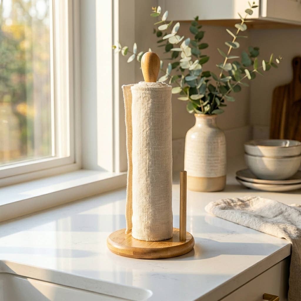Bamboo Switch — Bamboo Paper Towel Holder