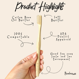 Bamboo Switch — 100% Compostable Bamboo Toothbrush