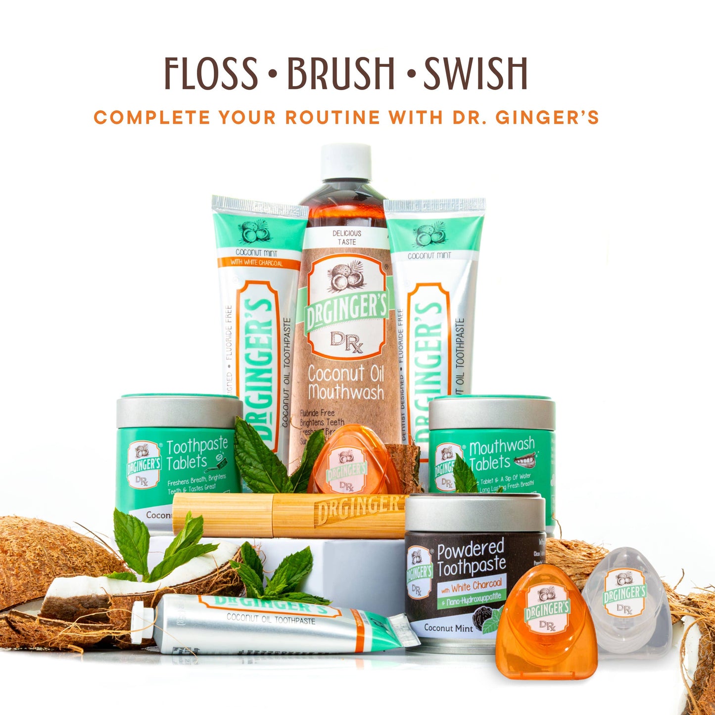 Coconut Powered Toothpaste | Fluoride-Free | Sensitive Teeth