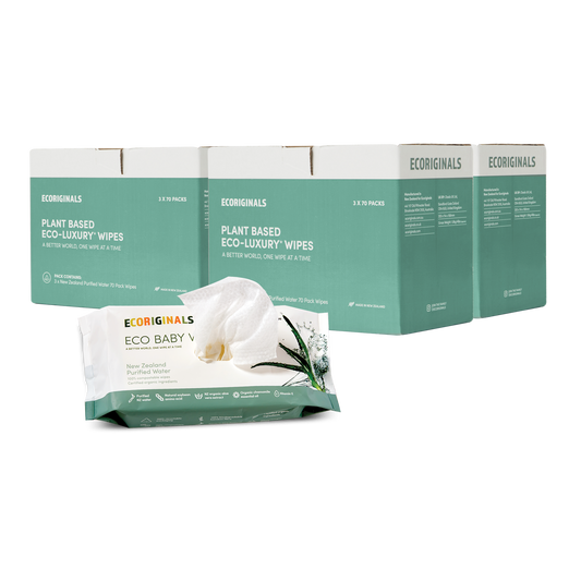 Ecoriginals Plant Based Purified NZ Water Wipes