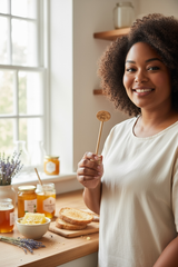 Bamboo Honey Dipper | NEW Design