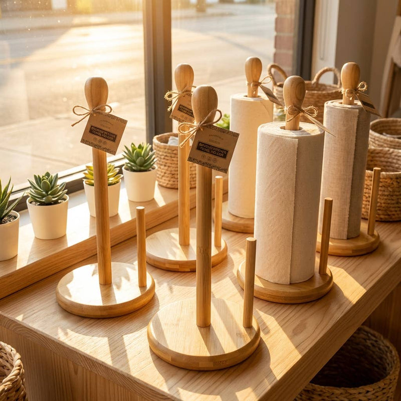 Bamboo Switch — Bamboo Paper Towel Holder