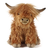 Keycraft — Living Nature Highland Cow Large Plush Stuffed Animal Toy