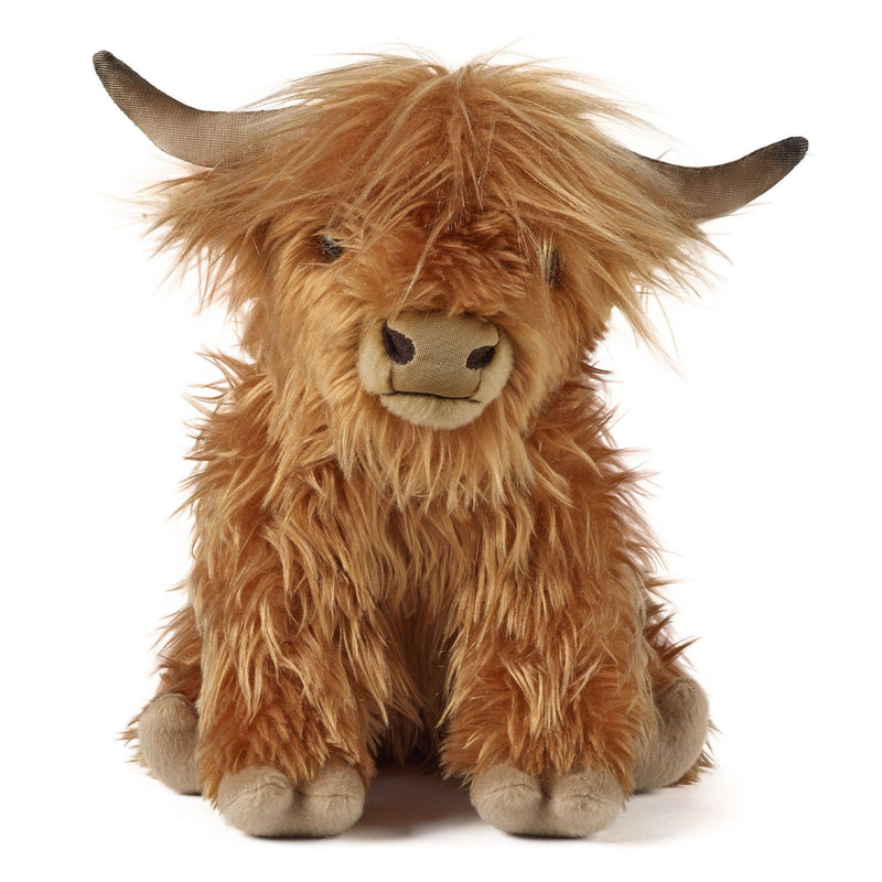 Keycraft — Living Nature Highland Cow Large Plush Stuffed Animal Toy