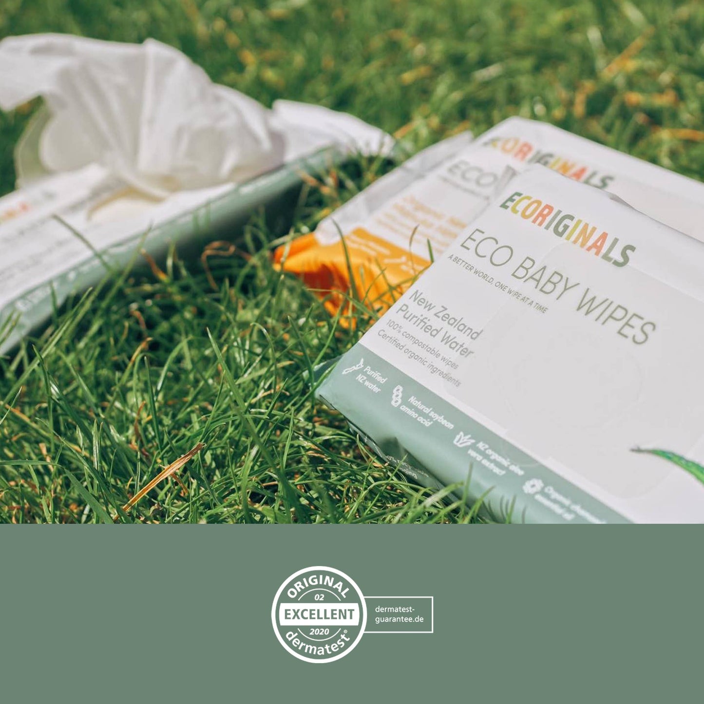 Ecoriginals Plant Based Purified NZ Water Wipes