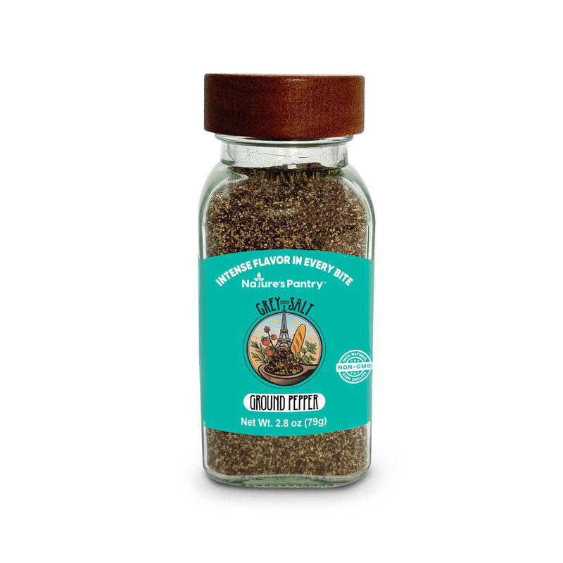 Nature's Pantry — Premium Table Ground Black Pepper - 3.0 oz Glass Jar