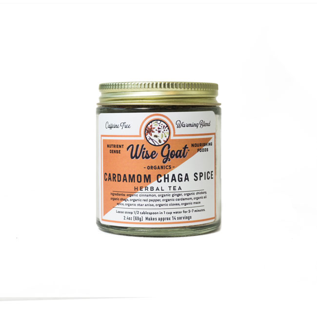 Wise Goat Organics Cardamom Chaga Spice Tea