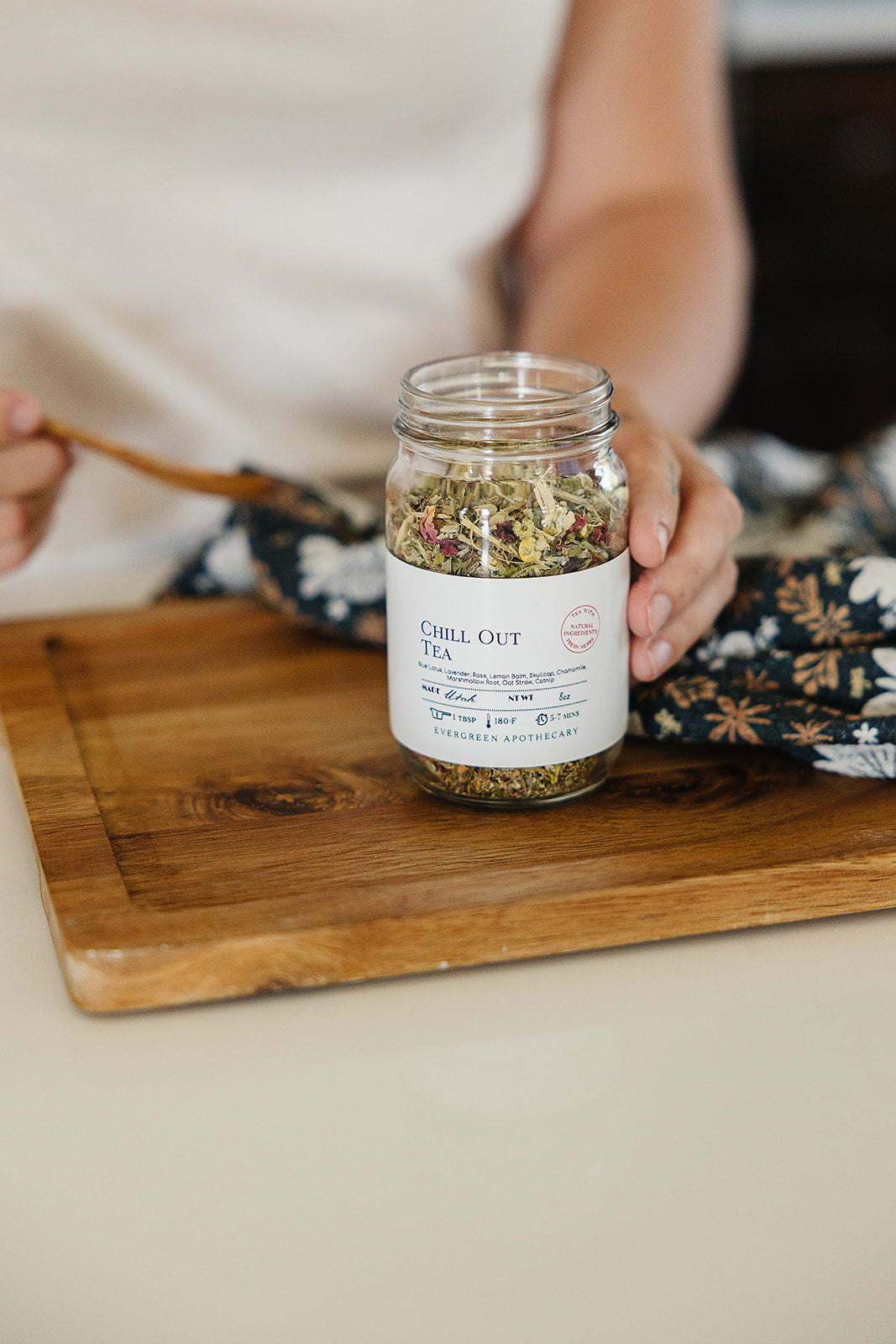 Evergreen Apothecary Chill Out Tea - with Blue Lotus 8oz