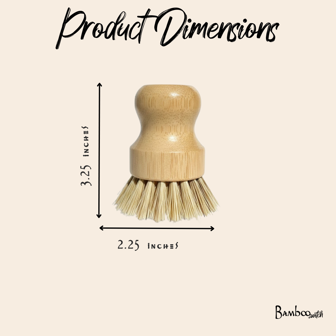 Bamboo Switch — Bamboo Pot Scrubber