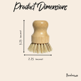 Bamboo Switch — Bamboo Pot Scrubber