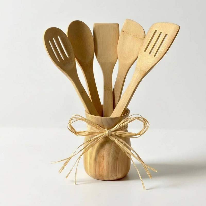 Bamboo Switch — Bamboo Kitchen Utensil 6 Piece Set