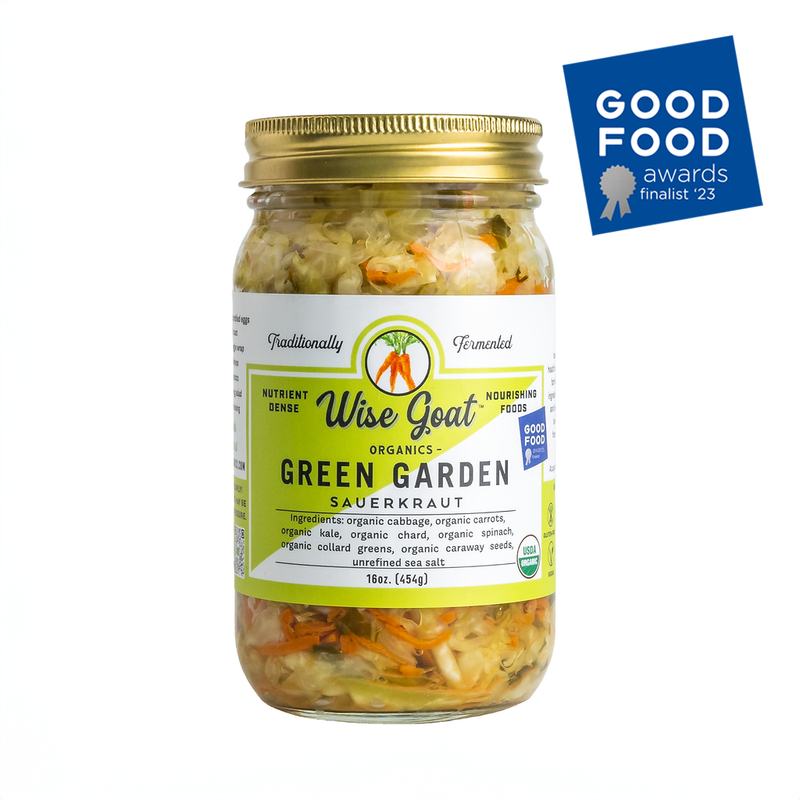 Wise Goat Organics — Green Garden Kraut - Raw & Organic
