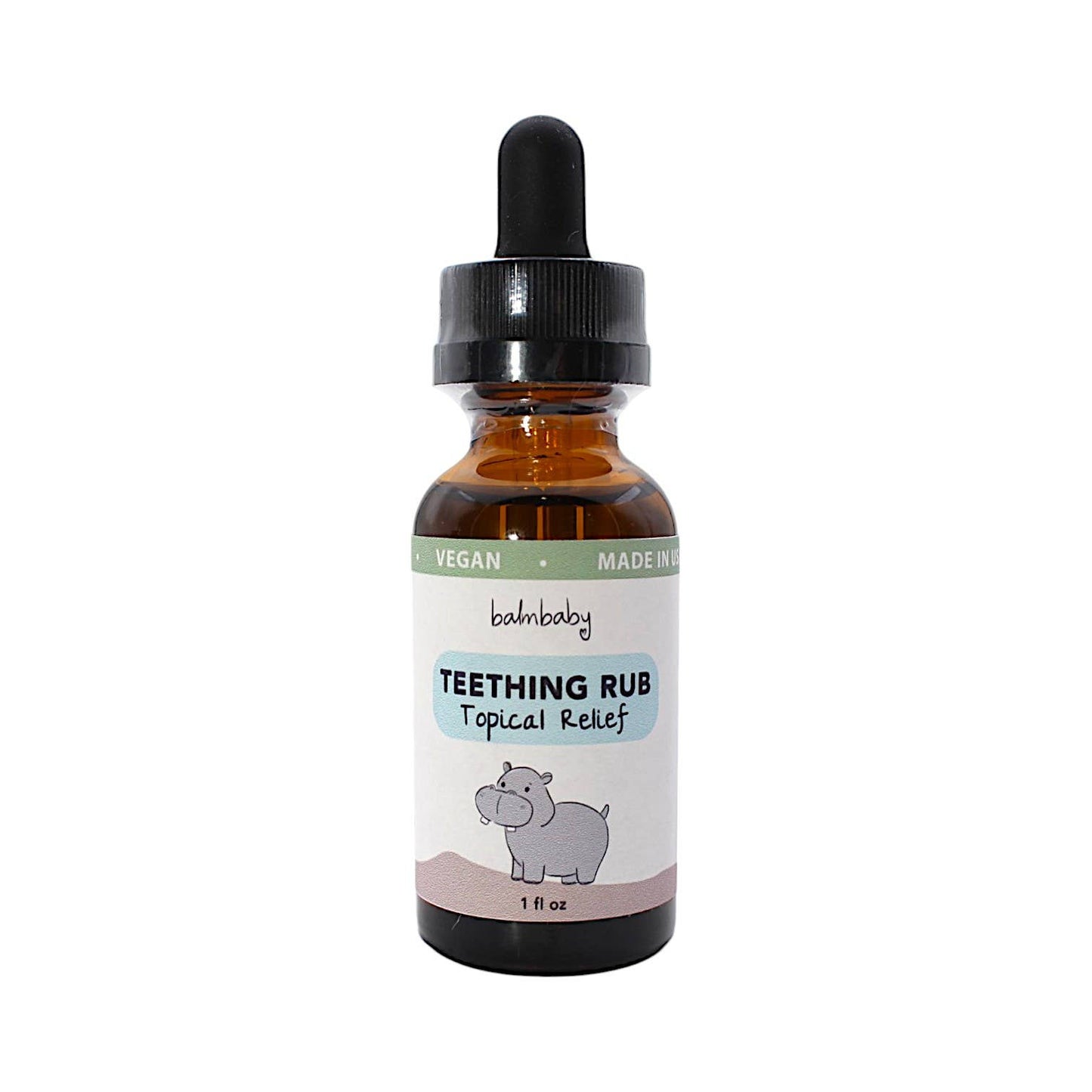 Balm Baby - Teething RUB 1oz. - ALL Natural TOPICAL Relief