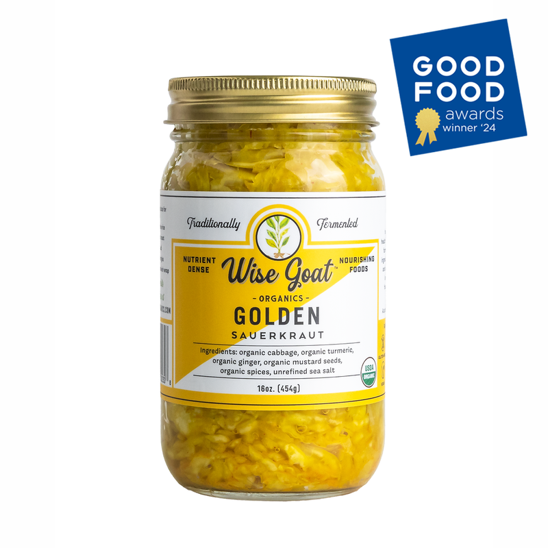 Wise Goat Organics — Golden Kraut - Raw & Organic