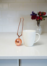 Bamboo Switch — Stainless Steel Tea Strainer