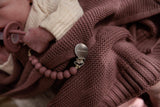 Bleu La La — Heritage Knit 100% Organic Cotton Swaddle Baby Blanket