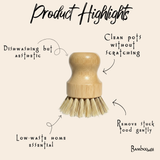 Bamboo Switch — Bamboo Pot Scrubber