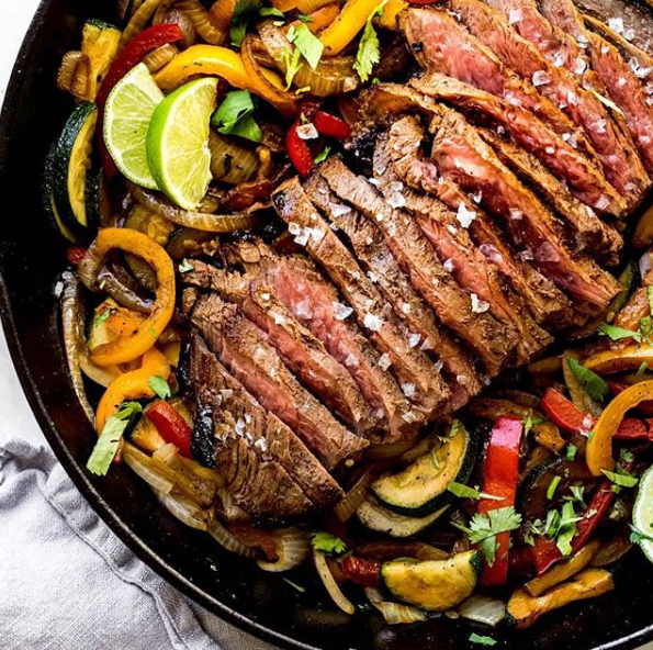 Stemple Creek Ranch grass-fed beef fajita strips