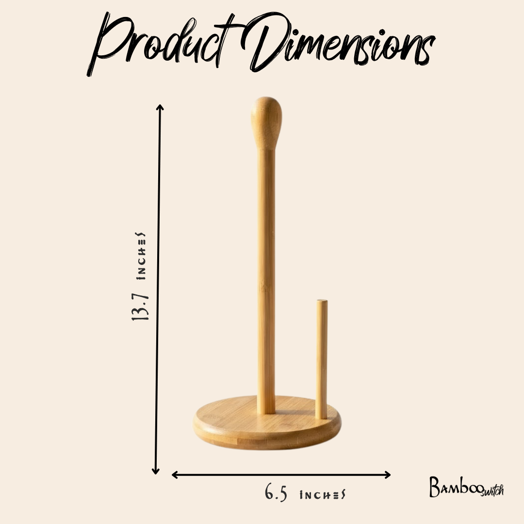 Bamboo Switch — Bamboo Paper Towel Holder