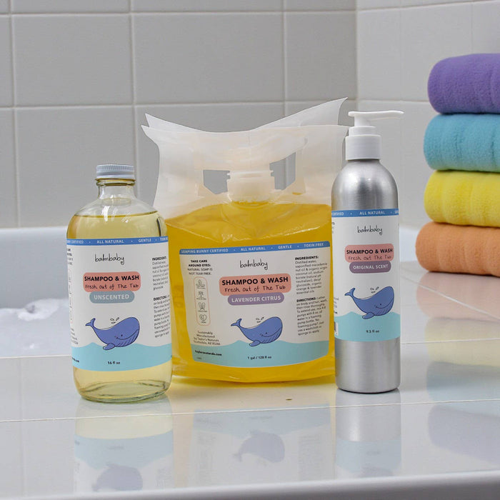 Taylor's Naturals — Natural Baby Wash/Shampoo - BULK / REFILL Closed Loop