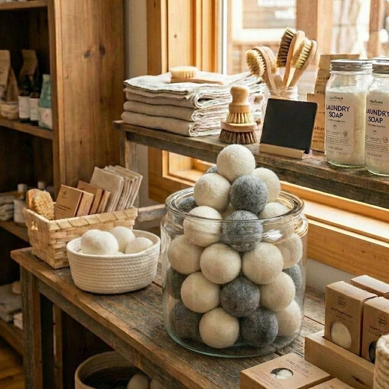 Bamboo Switch — Bulk New Zealand Wool Dryer Balls