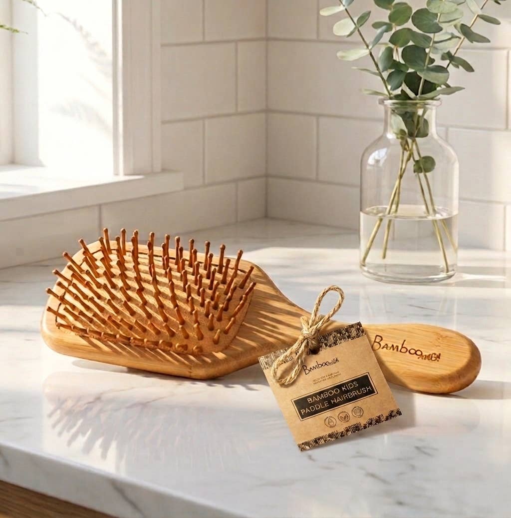 Bamboo Switch — Bamboo Hairbrush | Small Paddle