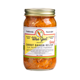 Wise Goat Organics — Spicy Carrot Daikon Relish - Raw & Organic