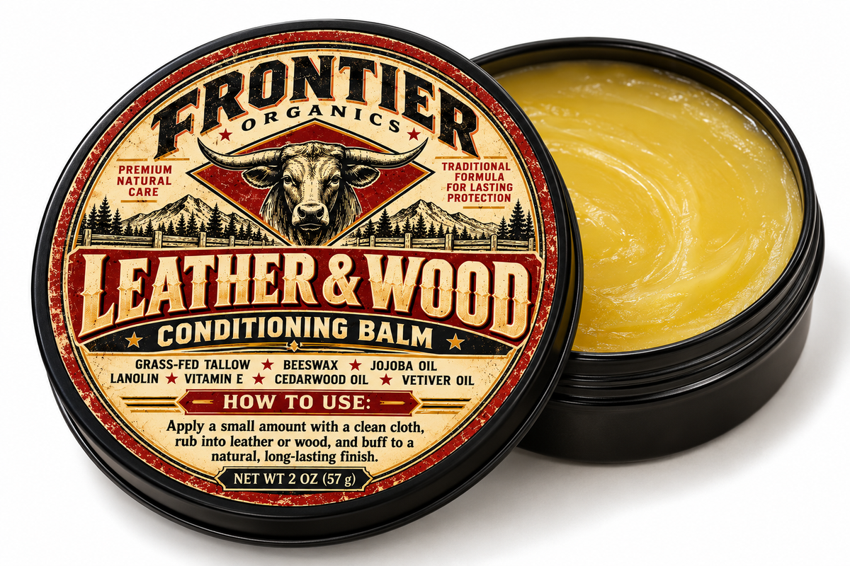 Frontier Organics — Leather & Wood Conditioning Balm