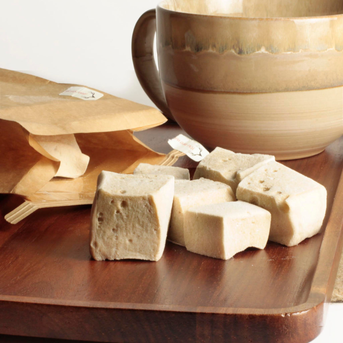 Feral Foods Maple Mallows made with grass-fed gelatin and maple syrup