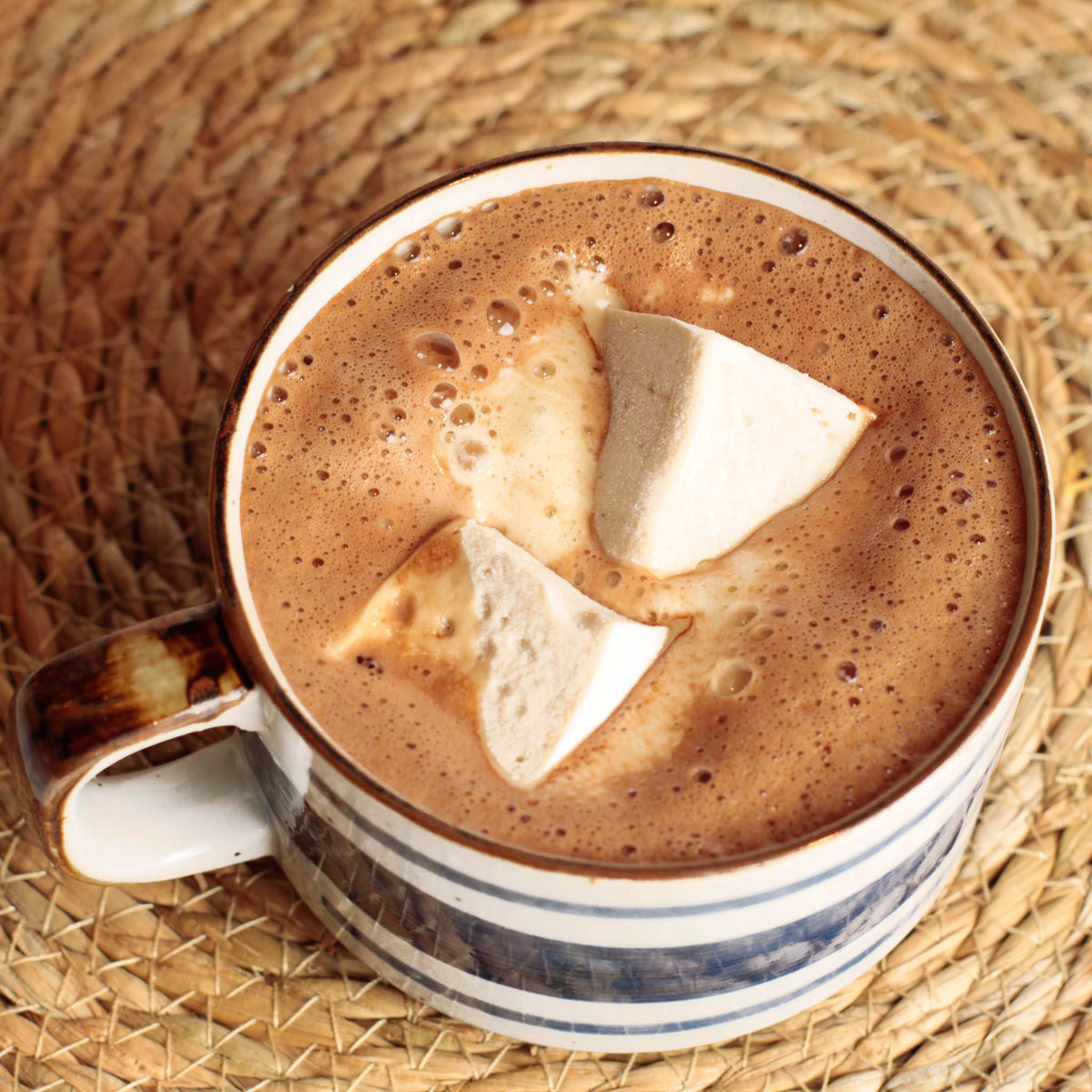 Maple Mallows melting into a warm mug