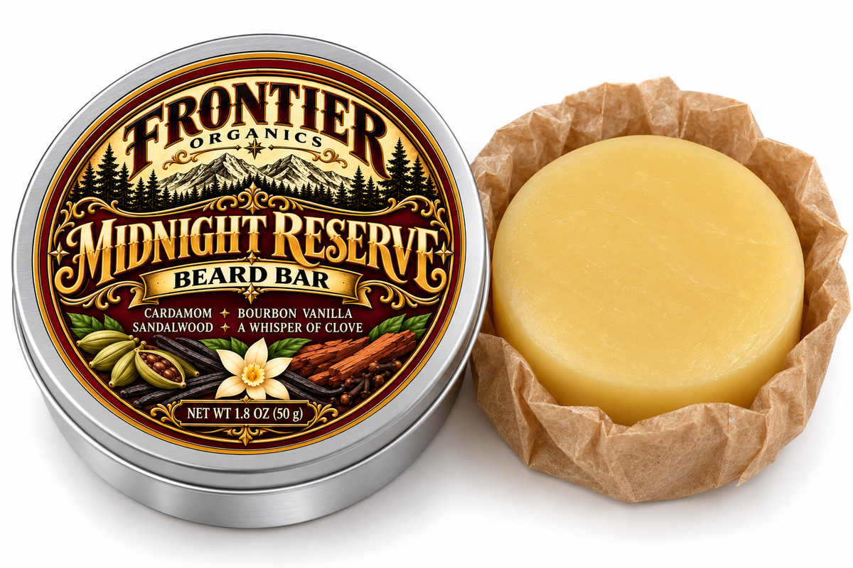 Frontier Organics — Beard Bars · Scented Collection