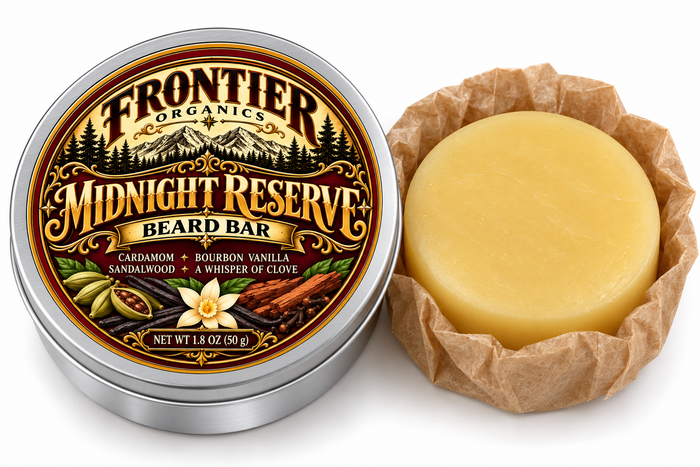 Frontier Organics — Beard Bars · Scented Collection