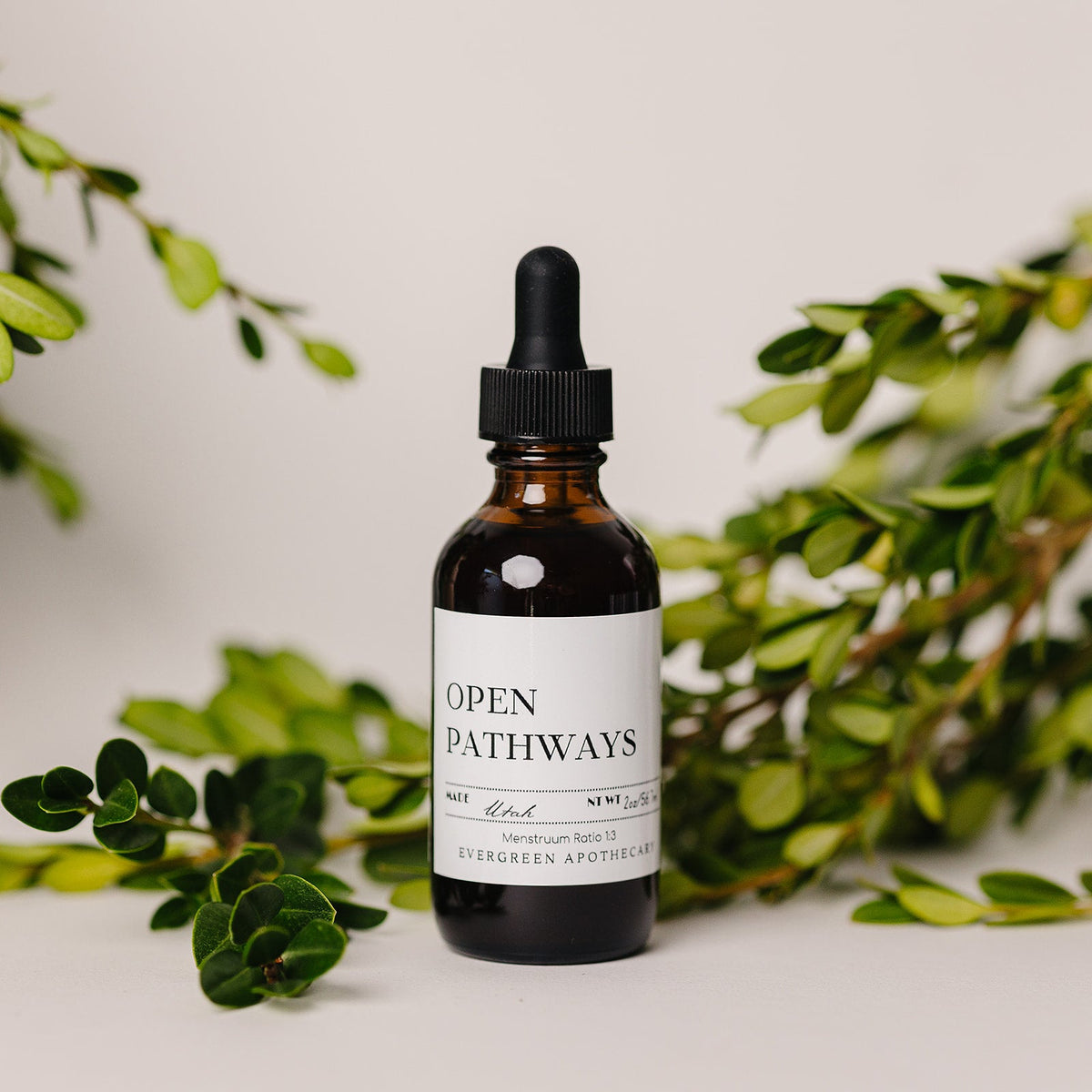 Evergreen Apothecary Open Pathways, Tincture 2oz image 3