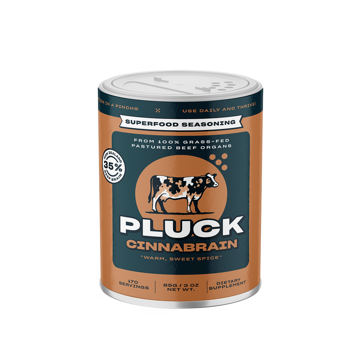 Pluck CinnaBrain Cinnamon Superfood Seasoning