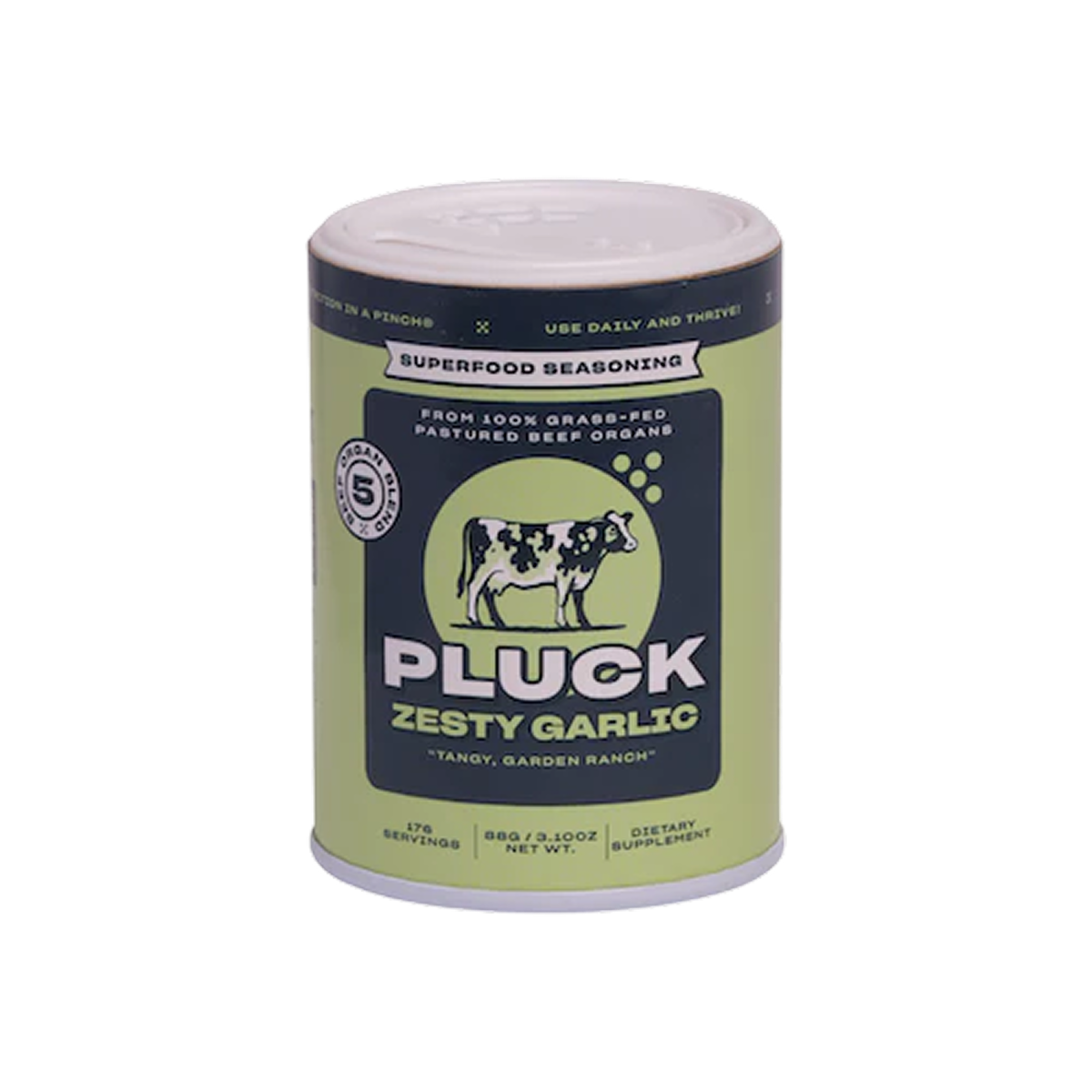 Pluck Zesty Garlic Superfood Seasoning