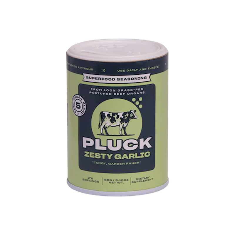 Pluck Zesty Garlic Superfood Seasoning