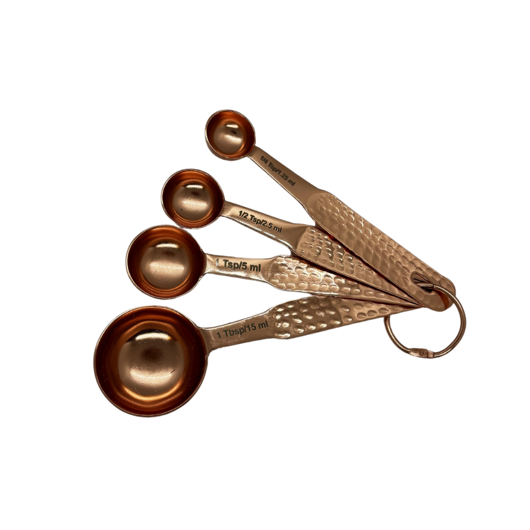 Butte Copper Company — Copper Measuring Spoons (Shiny)